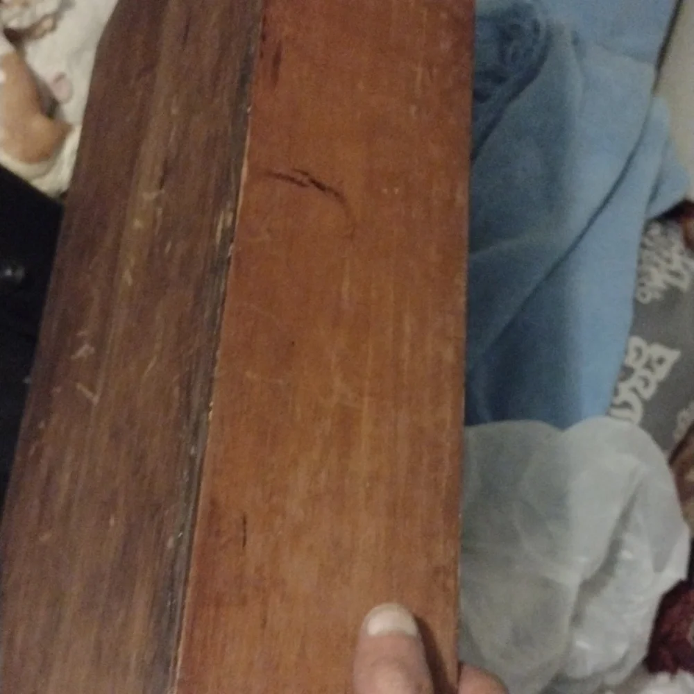 Antique E.N.Welch Wooden Wall Clock with Portrait
